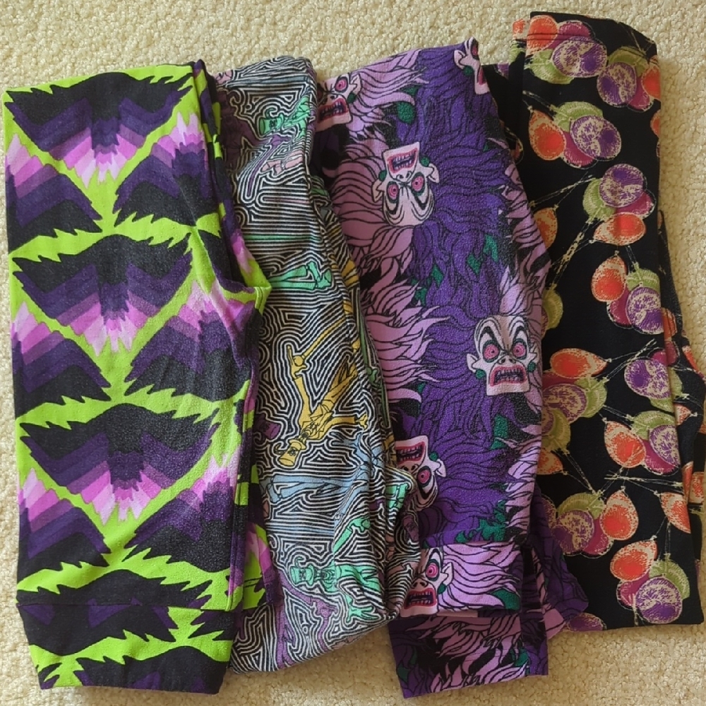 Colorful Kids Leggings Set